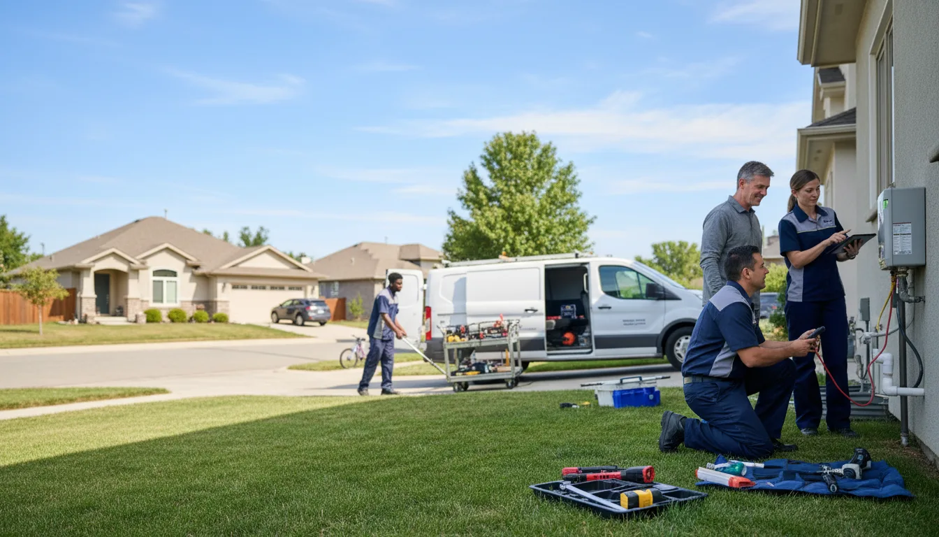 Tankless water heater service in Danielsville, PA